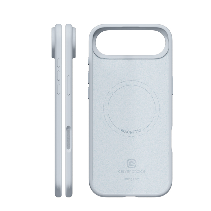 Solidne przyciski boczne w case Crong Color Cover